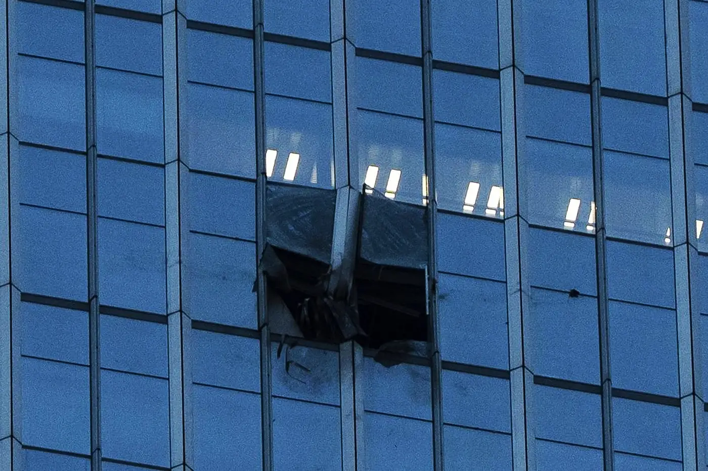 A single-engine Sunward SA-60L Aurora aircraft crashed into the108 story CITIC, China Zun, to...webp