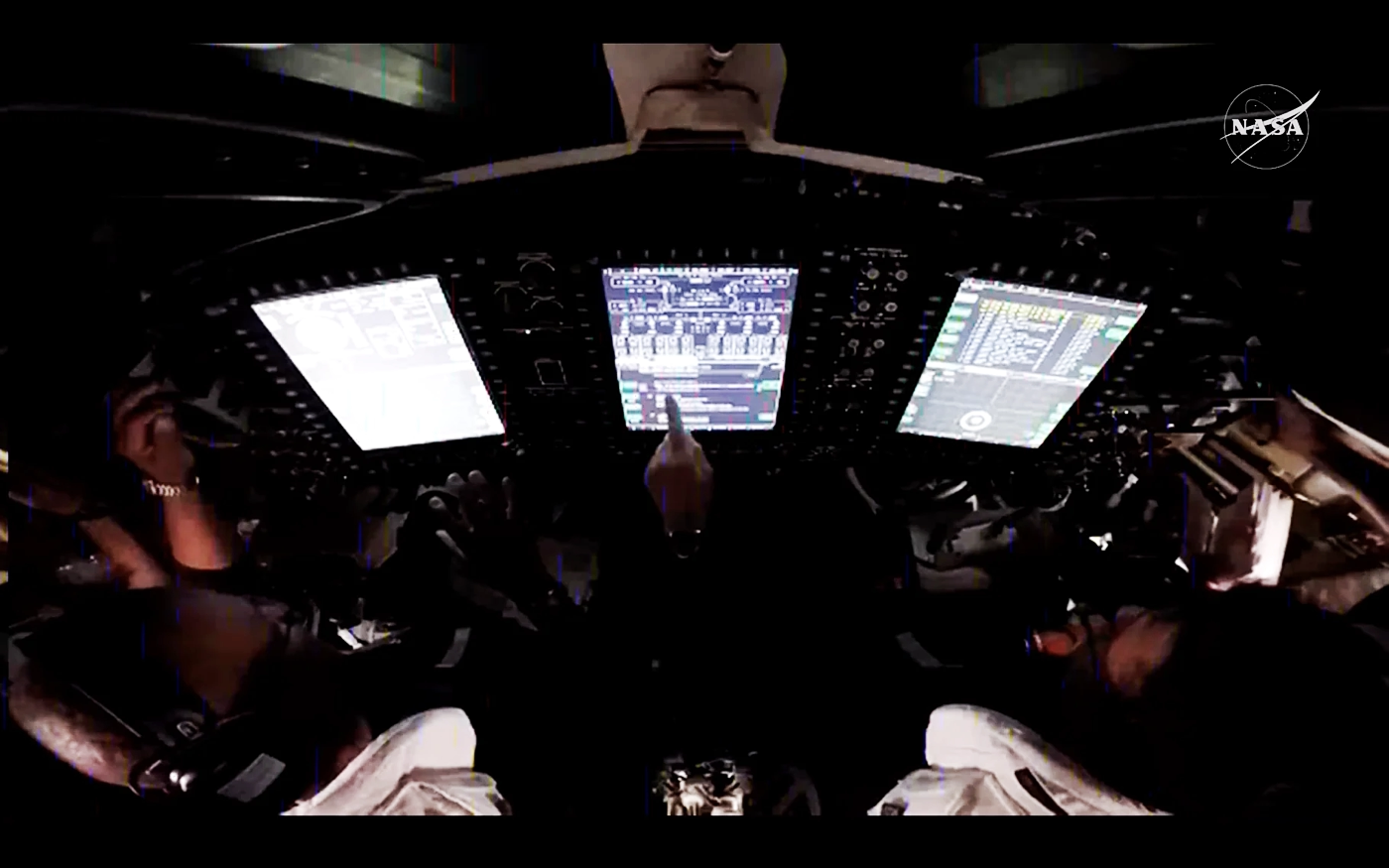 Artemis II pilot Victor Glover manually controls Artemis II’s Orion capsule Integrity.webp