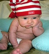 Baby miesepeter - Klein.webp