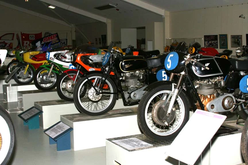 Bathurst Motor Museum 09.10.2008 , three of ABs bikes displayed..'5'.webp