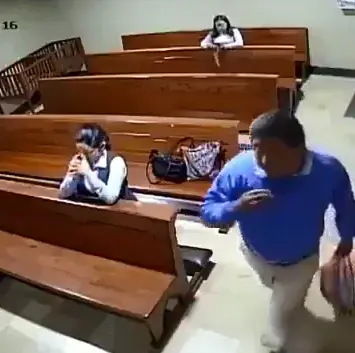 CCTV Shows moment man stole Purse from a members purse picture 6.webp
