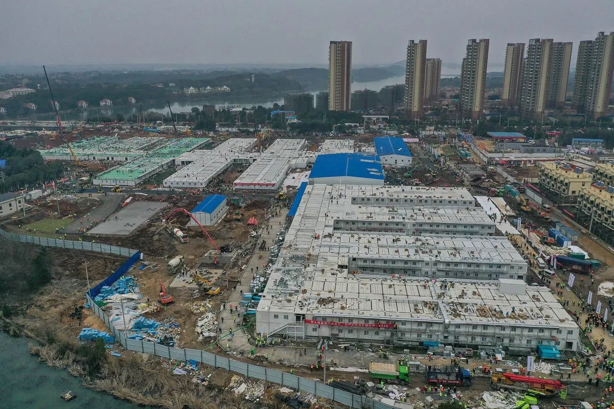 Chinese Hospital Built in 10 Days in Wuhan - Huoshenshan Hospital 1.webp
