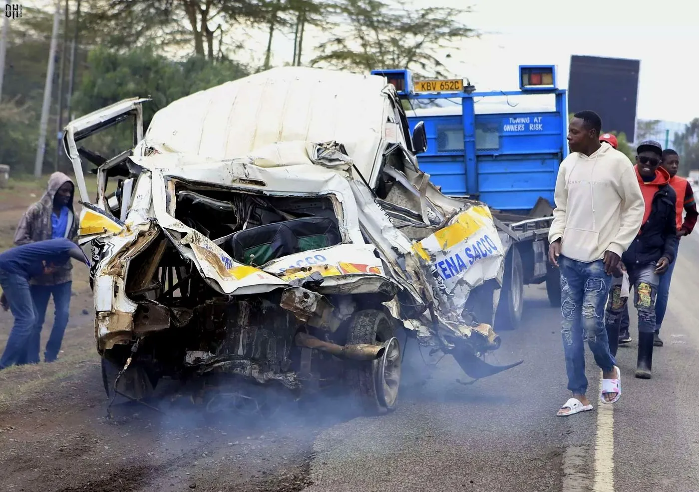 DH - 1 Truck crashes kills 10 - Morobi Kenya - April 7 2023.webp