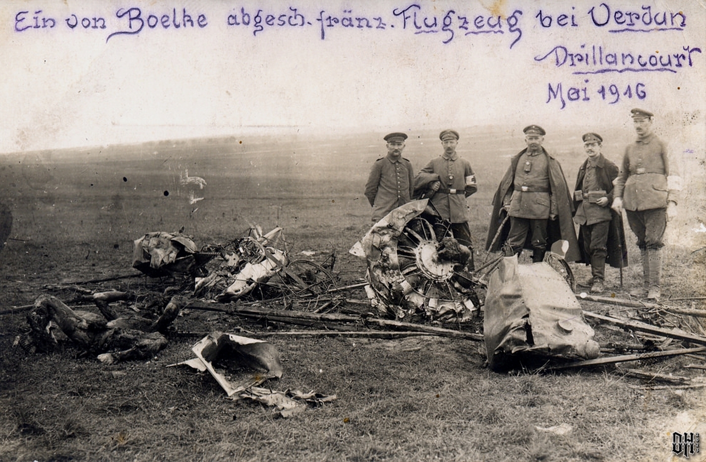 DH - 17 Dead Aviators of WW1 - British Pilot downed at Verdun.jpg