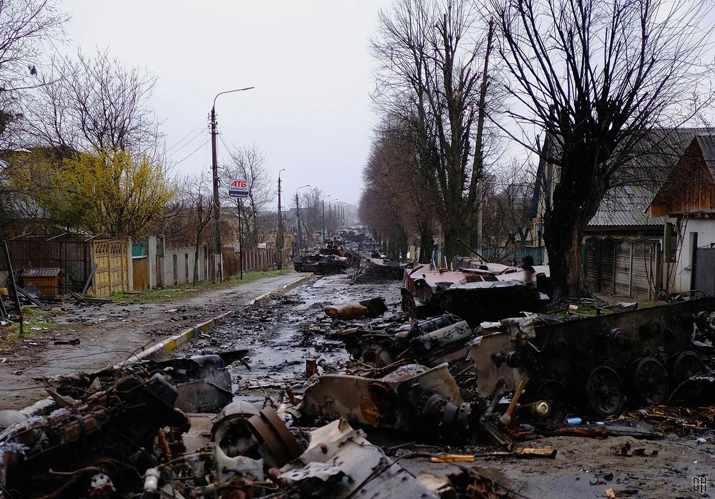 DH - Bucha destruction and massacre under Russian occupation 5 - Feb-Apr 2022 - Bucha Ukraine.jpg