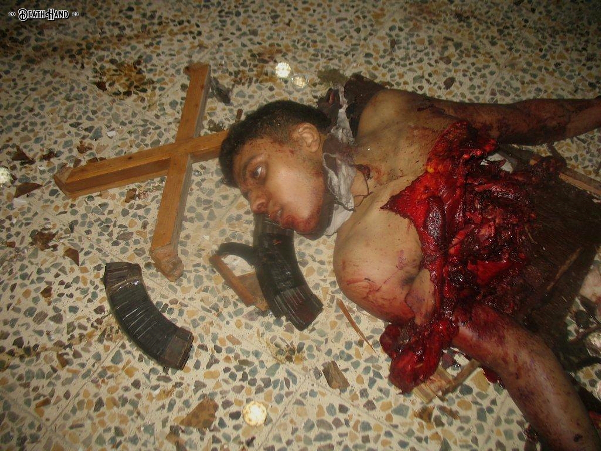 DH - Catholic church attacked - 53 die 2 - Baghdad Iraq - Oct 31 2010.jpg