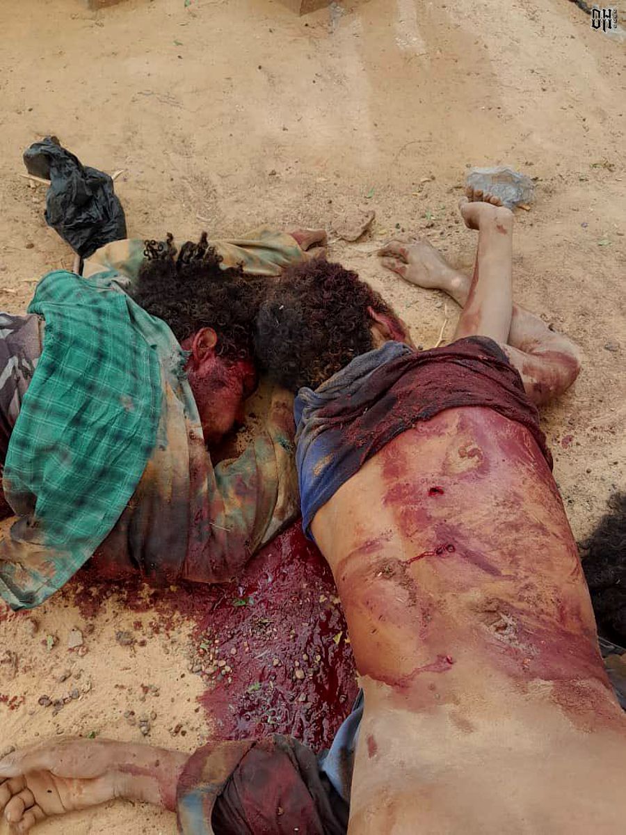 DH - Dead militants killed by Gov forces 1 - Burem, Mali, Africa - Sep 2023.jpg