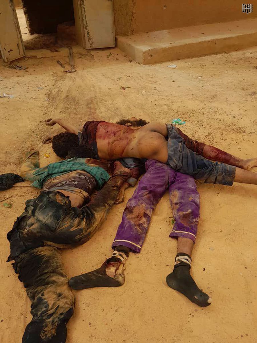 DH - Dead militants killed by Gov forces 3 - Burem, Mali, Africa - Sep 2023.jpg