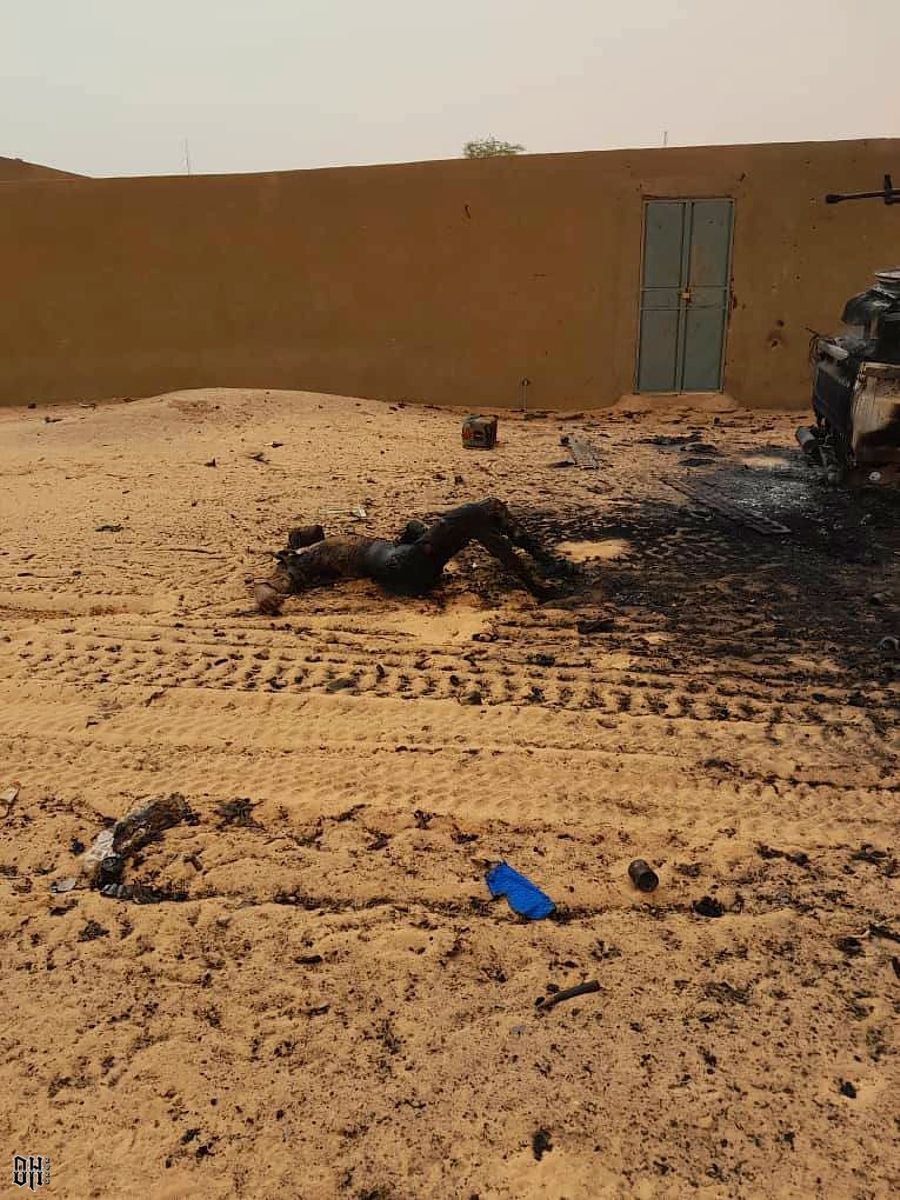 DH - Dead militants killed by Gov forces 4 - Burem, Mali, Africa - Sep 2023.jpg