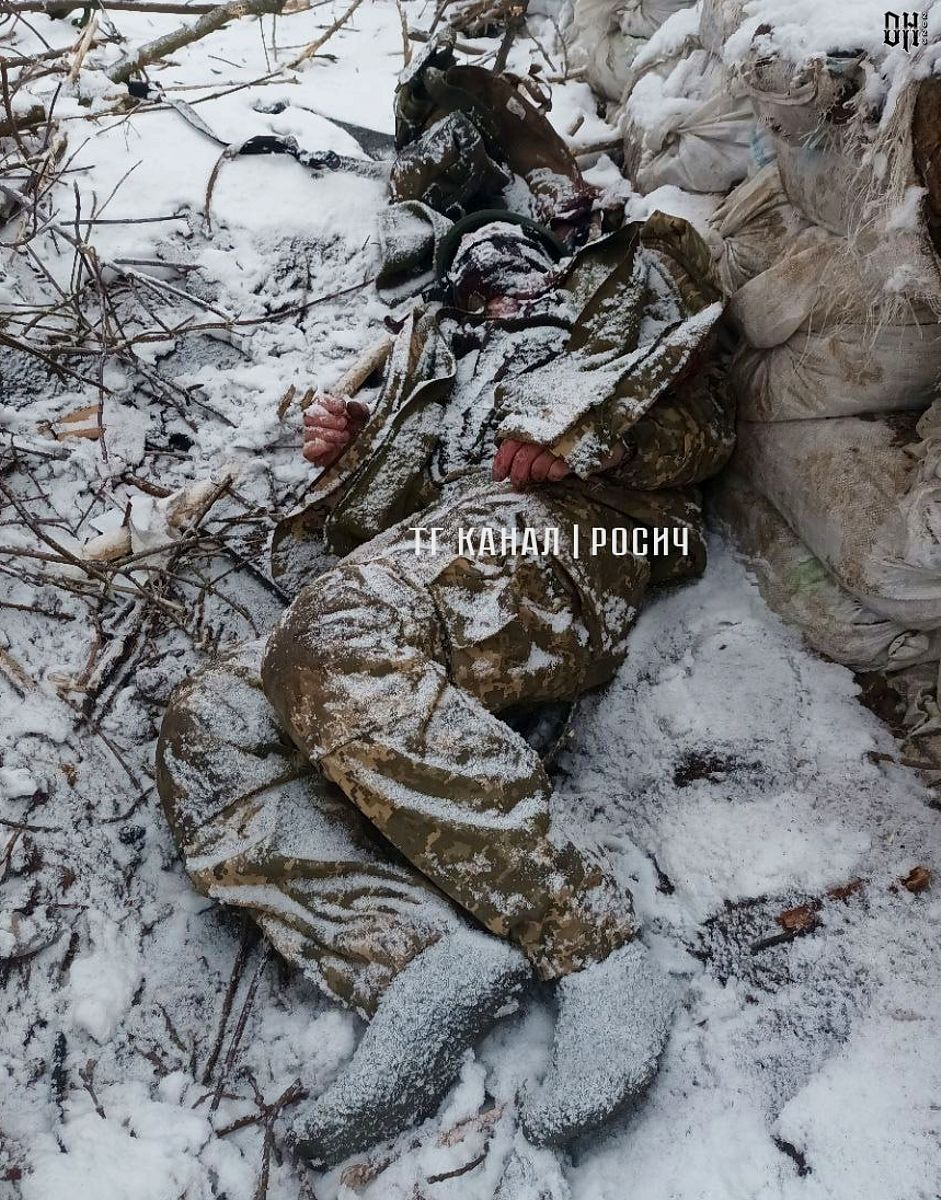 DH - Ukraine~Russia conflict - 1598 - dead Ukrainian soldier March 2023.jpg