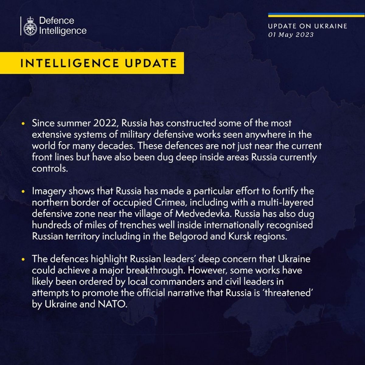 DH - Ukraine~Russia conflict - 1826 - Intelligence Update - May 1 2023.jpg