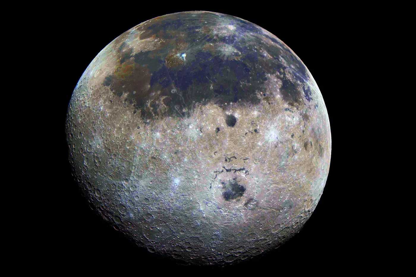 Far side of the moon photo taken by Artemis, early Apr 2026.webp