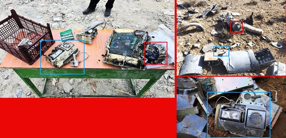 Images published by Iranian state media show remnants of a US Tomahawk missile at a girls’ sc...webp