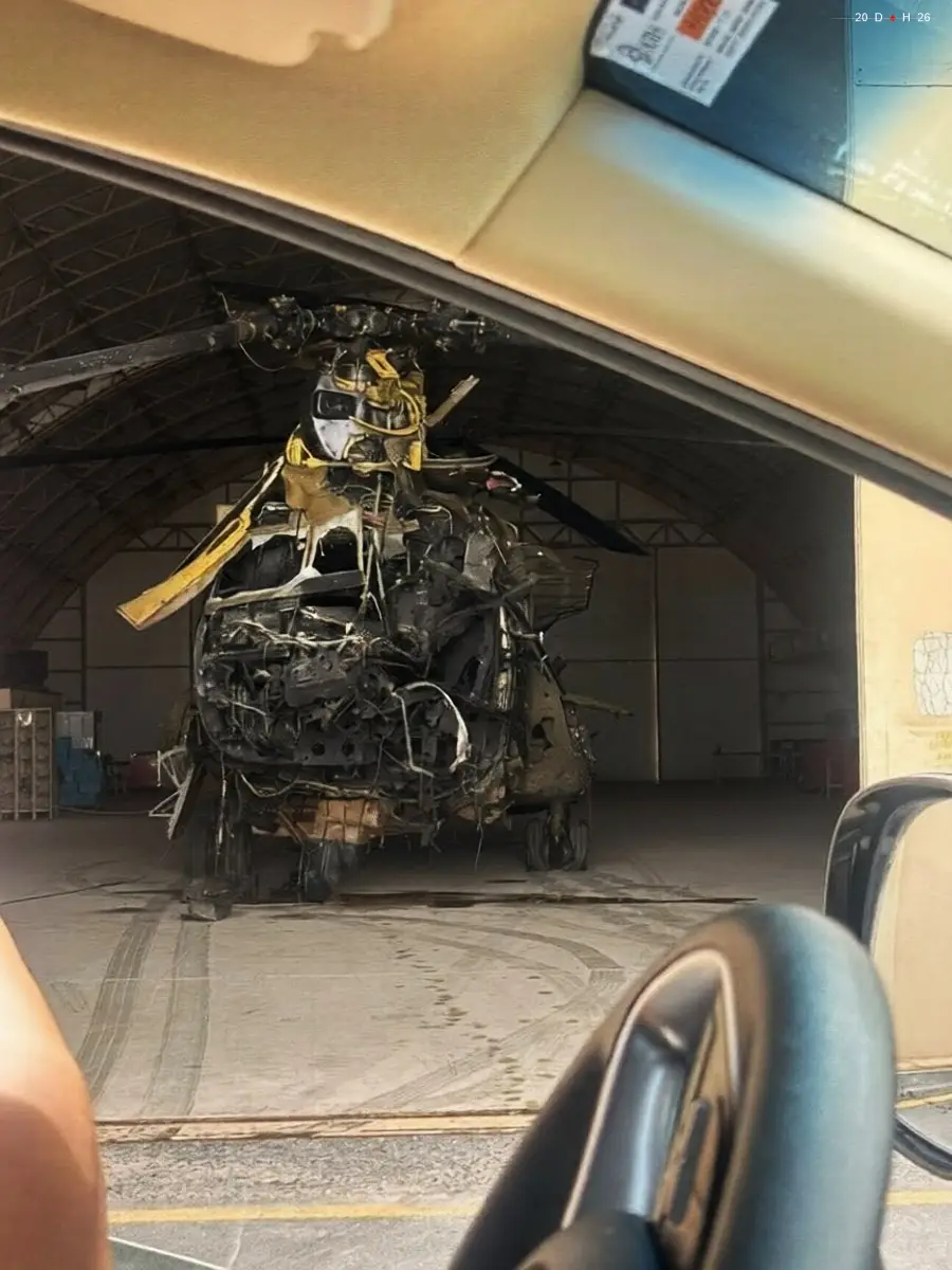 Iranian drone struck a U.S. Boeing CH-47 Chinook 1, Kuwait.webp