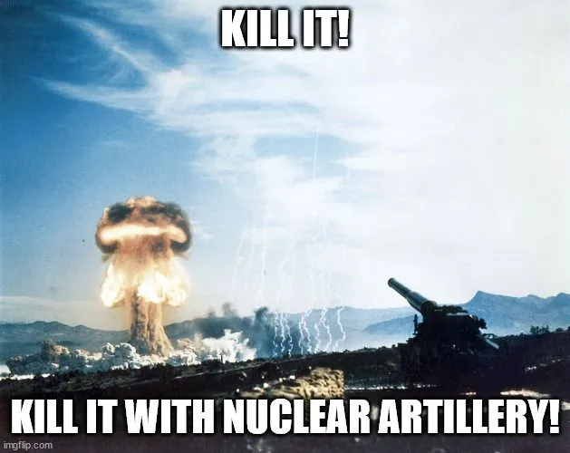 Kill it with nuclear artillery.webp