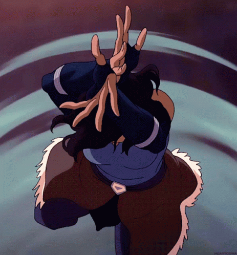 korra avatar state.gif