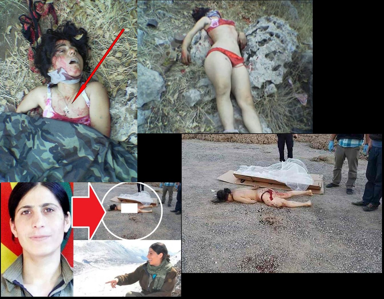 Dead Female PKK YPJ YPG Soldiers Collection Goregrish - DaftSex HD.