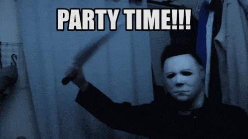 michael-myers-party.gif