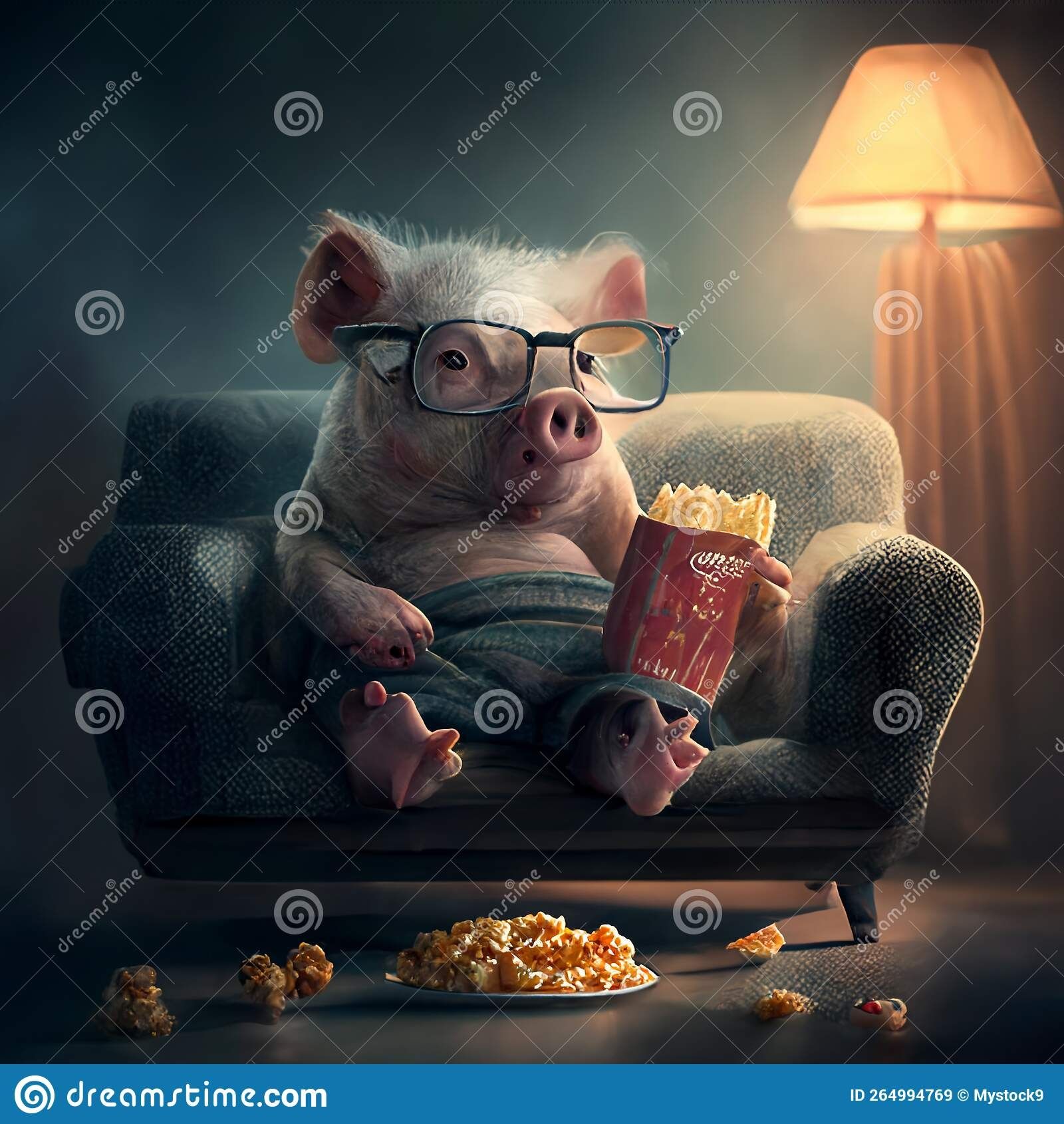 pig-resting-home-watching-tv-ai-generated-piglet-glasses-eats-popcorn-rests-sofa-264994769.jpg