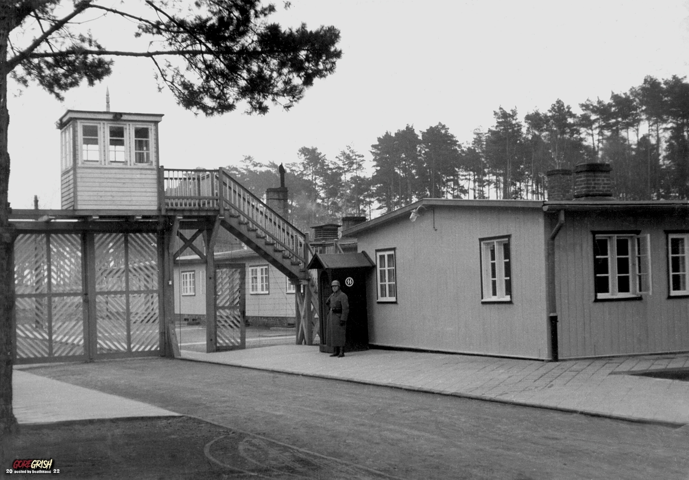 Stutthof concentration camp in Nazi-occupied Poland during World War II.webp