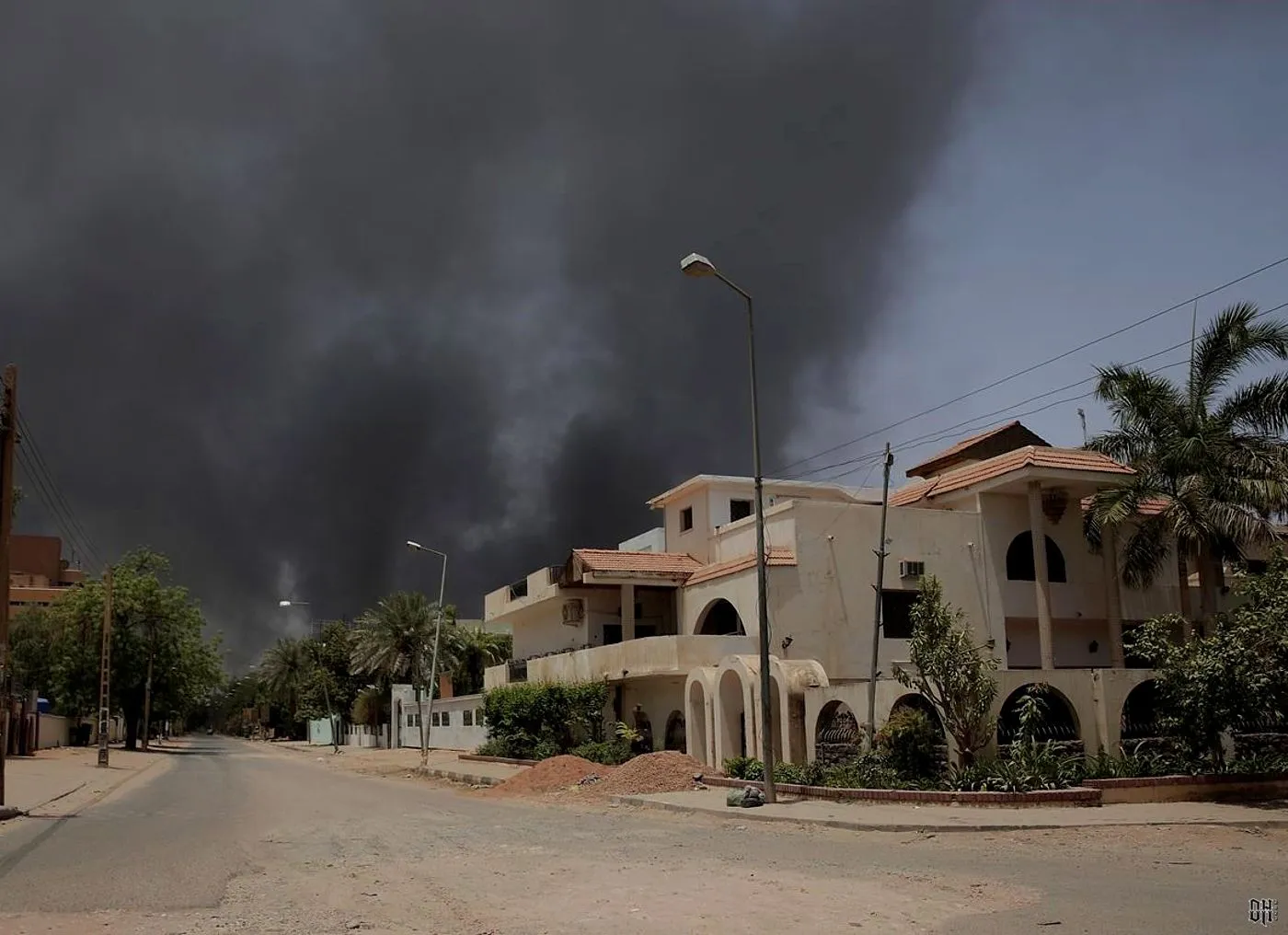 Sudan conflict 5 -Neighborhood in Khartoum - Sudan - Apr 15 2023.webp