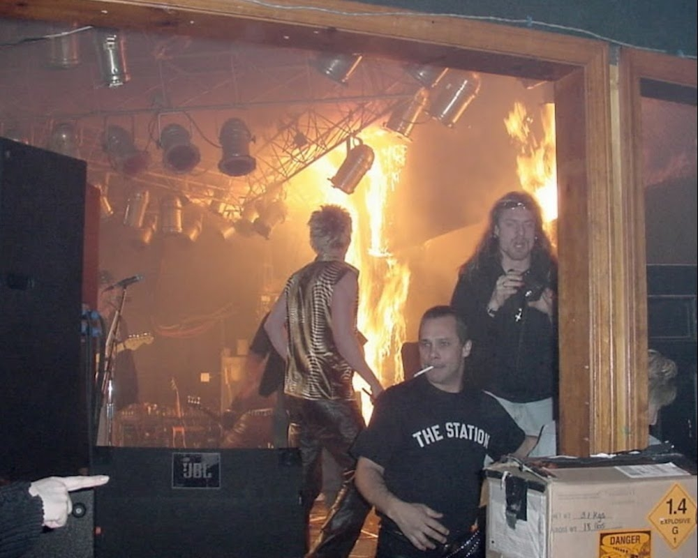 The Station Nightclub fire disaster in Rhode Island.webp