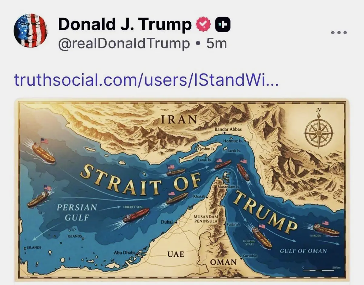 The Straight of Trump, late Apr 2026.webp